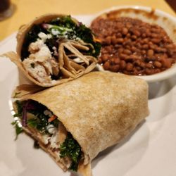 The Root Cellar - Kale Chicken Wrap