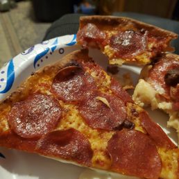 Burnt pizza