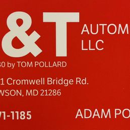 Exterior photo of T & T Automotive - Towson, Maryland Exterior photo of T & T Automotive - Towson, Maryland