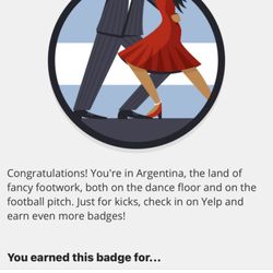 Brozziano - I earned this badge here!