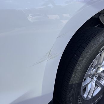 Ikon Auto Collision - Scratched Truck - Body Shops Near Me - Murrieta, California