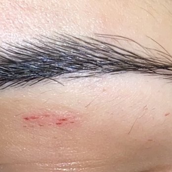 Brow Spa Galleria - Final results. Overly thinned and not even clean. - Medical Spas Near Me - Saint Louis, Missouri