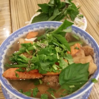Dieu Huong - Pho with vegetarian cha - Vietnamese Near Me - Falls Church, Virginia