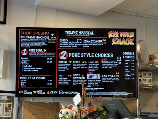 Menu photo 4 Ry’s Poke Shack Urban Honolulu, HI
