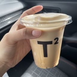 Iced vanilla latte Iced vanilla latte