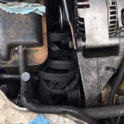 Sanes auto repair - Bent pulley keeps break belts