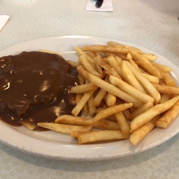 Oscar's Restaurant - Thursday special  Hamburger and fries - New American Near Me - Roanoke Rapids, North Carolina