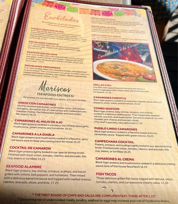 Menu photo 8 Pueblo Lindo Lake Mccall, ID Menu photo 8 Pueblo Lindo Lake Mccall, ID