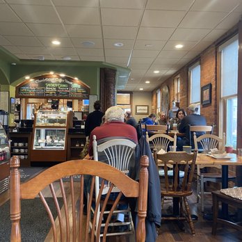 Charlotte's Coffee House - Main dining area and ordering counter - Coffee & Tea Near Me - Dubuque, Iowa