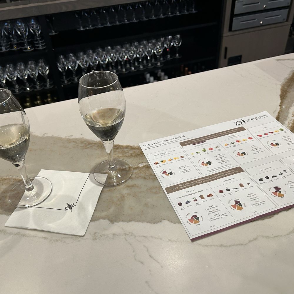 Cooper’s Hawk Winery & Restaurant - Wine tasting - Seafood Near Me - Alpharetta, Georgia