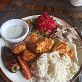 Seven Hills - Chicken shish kebabs - Mediterranean Near Me - Williamsburg, Virginia Seven Hills - Chicken shish kebabs - Mediterranean Near Me - Williamsburg, Virginia