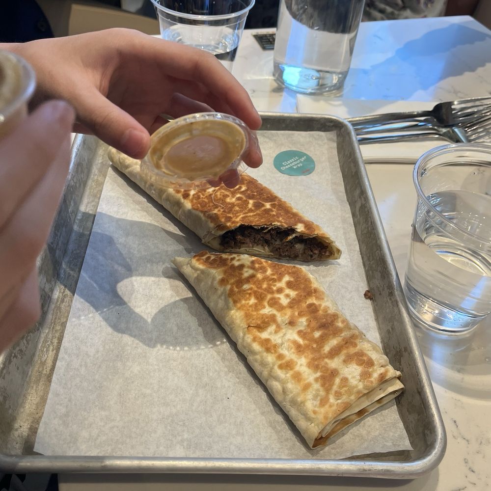 Neighborly - Classic Cheeseburger Wrap from Mini Kabob - Mediterranean Near Me - Thousand Oaks, California Neighborly - Classic Cheeseburger Wrap from Mini Kabob - Mediterranean Near Me - Thousand Oaks, California