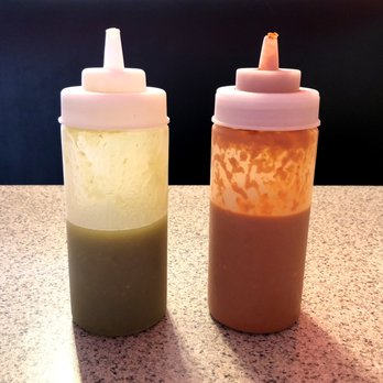 Las Gorditas - Salsas (Med Green, Hot Red) - Mexican Near Me - Belton, Missouri Las Gorditas - Salsas (Med Green, Hot Red) - Mexican Near Me - Belton, Missouri