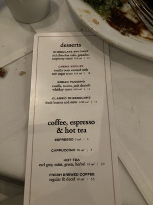 Menu photo 4 Ruth's Chris Steak House Nashville, TN