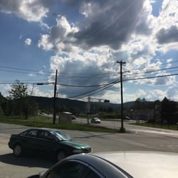 M & M Beverage - View from the pump