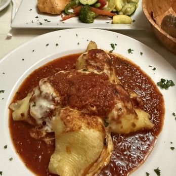 Cousin's Restaurant - Mango Salmon and stuffed shells - Seafood Near Me - Ocean City, New Jersey