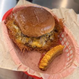 Single smash burger Single smash burger
