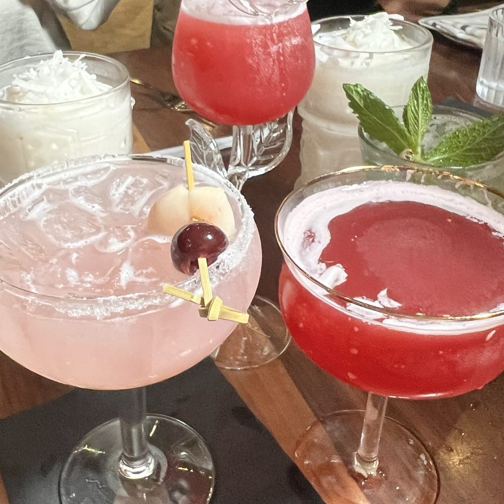 Pisco Peruvian Gastrobar - Coconut lemonade, Piscojito, Pisco Lychee, Roserita pink - Peruvian Near Me - Orlando, Florida Pisco Peruvian Gastrobar - Coconut lemonade, Piscojito, Pisco Lychee, Roserita pink - Peruvian Near Me - Orlando, Florida
