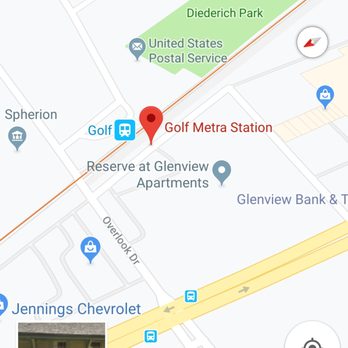 Golf Metra Rail Station - Public Transportation Near Me - Golf, Illinois