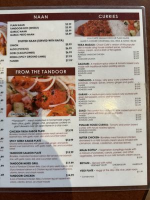 Menu photo 2 Chaat Cafe San Jose, CA Menu photo 2 Chaat Cafe San Jose, CA