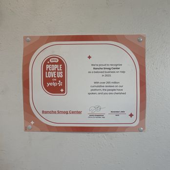 Rancho Smog Center - Even yelp loves them! - Smog Check Stations Near Me - Rancho Cucamonga, California Rancho Smog Center - Even yelp loves them! - Smog Check Stations Near Me - Rancho Cucamonga, California
