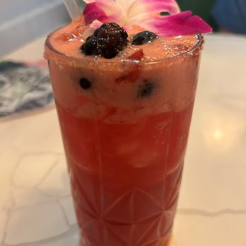 Dulce Vida - Berries Refresher - Wine Bars Near Me - Oklahoma City, Oklahoma