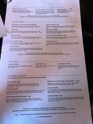 Menu photo 1 The Celtic Hearth St John's, NL