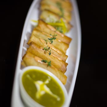 Cocina Fusion - Mini Taquitos Dorados - Caterers Near Me - Chicago, Illinois Cocina Fusion - Mini Taquitos Dorados - Caterers Near Me - Chicago, Illinois
