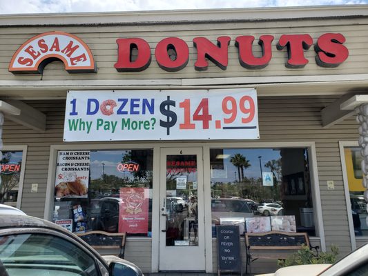 Sesame Donuts by null