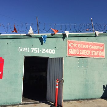 Pace's Smog Test Only Center - Outside - Smog Check Stations Near Me - Los Angeles, California