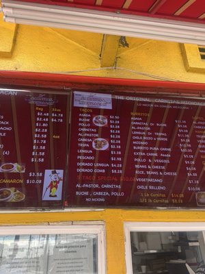 Menu photo 4 Carnitas Michoacan Los Angeles, CA