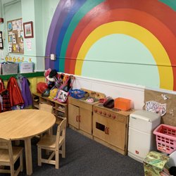 Corner Co-op Nursery School - Dress up/kitchen/loft