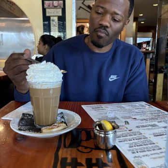 Hash House A Go Go - French banana latte - Breakfast & Brunch Near Me - San Diego, California Hash House A Go Go - French banana latte - Breakfast & Brunch Near Me - San Diego, California
