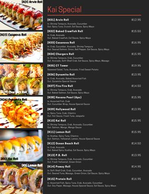 KAI SUSHI RESTAURANT - CLOSED - Updated February 2026 - 473 Photos