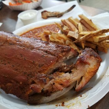 Wright Way Bbq & Wings - Dry and hard ribs. - New American Near Me - Bremen, Georgia