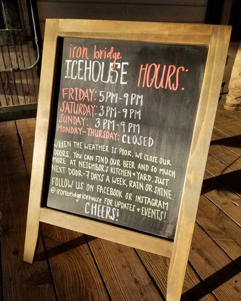 IRON BRIDGE ICEHOUSE 601 Chestnut St, Bastrop, Texas Breweries Phone Number Yelp