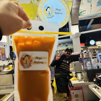 Tim’s Thai Tea - Say CHEESE! Owner Tim is in the background. - Desserts Near Me - San Gabriel , California Tim’s Thai Tea - Say CHEESE! Owner Tim is in the background. - Desserts Near Me - San Gabriel , California