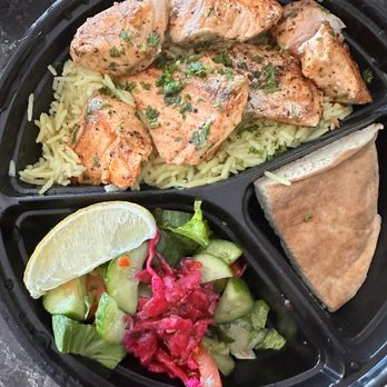 Sofra Grill - Salmon skewers (to go) - Mediterranean Near Me - South San Francisco, California