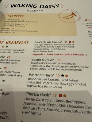 Menu photo 3 Waking Daisy Brookfield, WI