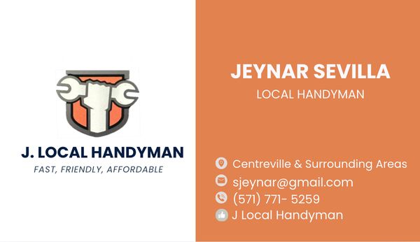 J Local Handyman Logo