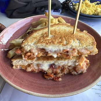 Just Brunch Breakfast Bar - Seafood grilled cheese (I believe shrimp and lobster ) - Breakfast & Brunch Near Me - Duluth, Georgia