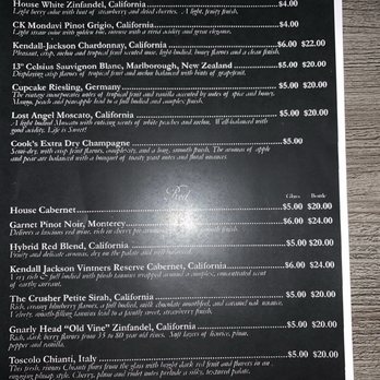 Alexi's Grill - Wine list - Italian Near Me - Phoenix, Arizona