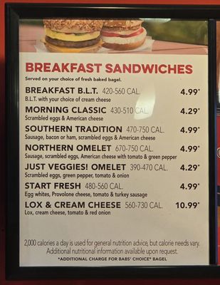 Menu photo 2 Big Apple Bagels Grafton, WI