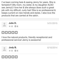 Some 5 star reviews!