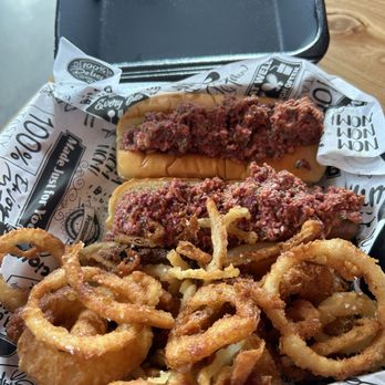 The Beach Bun - Onion rings - Hot Dogs Near Me - Orange Beach, Alabama