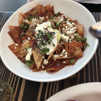 Chula Artisan Eatery - Mom's Red Chile Chilaquilas - Breakfast & Brunch Near Me - La Quinta, California