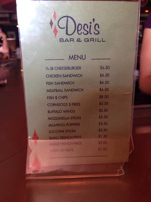 Menu photo 6 Desi's Bar & Grill San Diego, CA Menu photo 6 Desi's Bar & Grill San Diego, CA