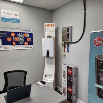 Orlando Water Heaters - Live Eemax tankless water heater in our showroom. Also on display is our NPN non-condensing Navien tankless. - Wholesale Stores Near Me - Kissimmee, Florida Orlando Water Heaters - Live Eemax tankless water heater in our showroom. Also on display is our NPN non-condensing Navien tankless. - Wholesale Stores Near Me - Kissimmee, Florida