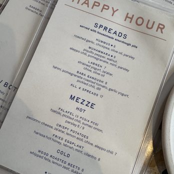 Clio - Menu - Mediterranean Near Me - Omaha, Nebraska