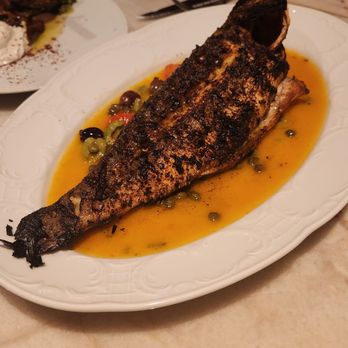 Watercolour Restaurant - Sea bass - Mediterranean Near Me - Unionville, Ontario Watercolour Restaurant - Sea bass - Mediterranean Near Me - Unionville, Ontario